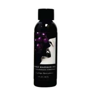EDIBLE MASSAGE OIL GRAPE 2 OZ