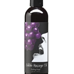 MASSAGE OIL EDIBLE GRAPE 8 OZ