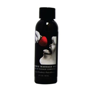 EDIBLE MASSAGE OIL STRAWBERRY 2 OZ