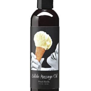MASSAGE OIL EDIBLE VANILLA 8 OZ