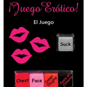 JUEGO EROTICO DICE GAME IN SPANISH