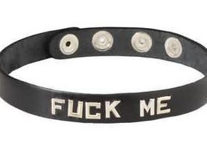 SM COLLAR- FUCK ME