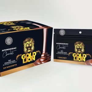 GOLD LION CHOCOLATE 24 PC DISPLAY (NET)