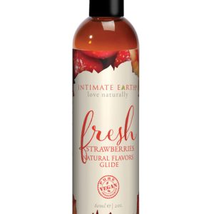 INTIMATE EARTH FRESH STRAWBERRIES GLIDE 2 OZ