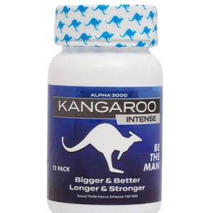 KANGAROO FOR HIM MEGA 3000 BLUE BOTTLE 12 PC (NET)