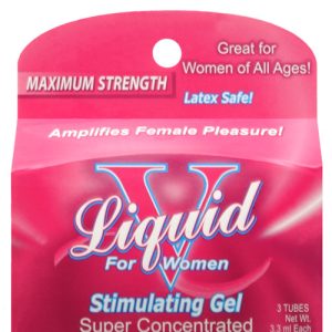 BODY ACTION LIQUID V FOR WOMEN BOX (3 PACKETS)(AROUSAL GEL)