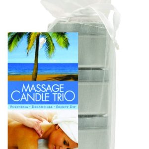 CANDLE TRIO DREAMSICLE SKINNY DIP POLYNESIA