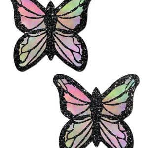 PASTEASE MONARCH GLITTER PASTEL RAINBOW BUTTERFLY