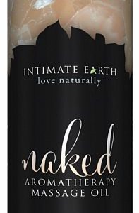 (D)INTIMATE EARTH NAKED MASSAG OIL 8OZ