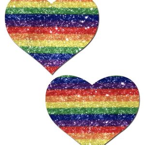 PASTEASE GLITTER RAINBOW HEART