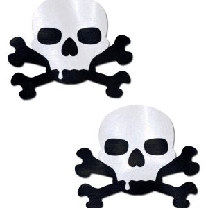 (WD)PASTEASE SULLEN SKULL BLAC WHITE