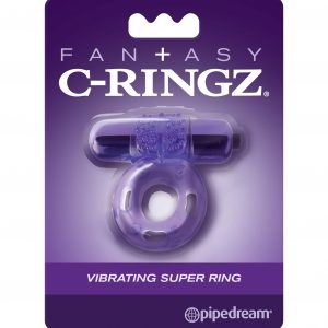 FANTASY C RINGZ VIBRATING SUPER RING PURPLE