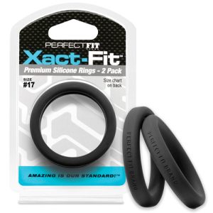 PERFECT FIT XACT-FIT #17 2 PK BLACK