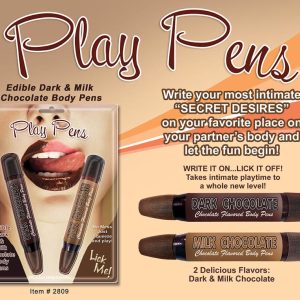 (D)CHOCOLATE PLAY PENS 2 PACK