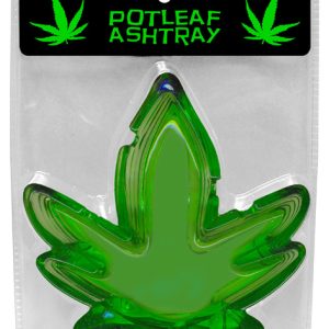 GREEN POTLEAF ASHTRAY