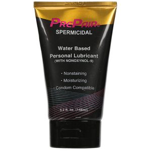 PRE PAIR SPERMICIDAL LUBE 5.2 OZ WATER BASED