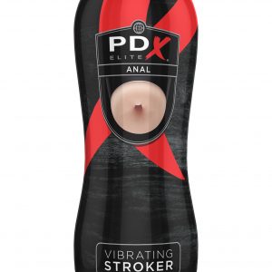 PDX ELITE VIBRATING ANAL STROKER