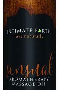 INTIMATE EARTH SENSUAL MASSAGE OIL 4OZ