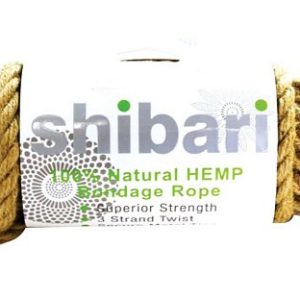 SHIBARI NATURAL HEMP BONDAGE ROPE 10 METERS
