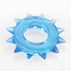 ELASTOMER C RING STUD BLUE