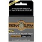 (D) TROJAN SUPRA BARESKIN 3PK NON-LATEX