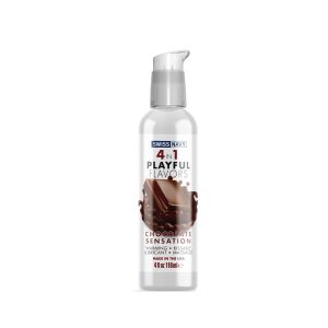 SWISS NAVY 4 IN 1 PLAYFUL FLAVORS CHOCOLATE SENSATION 4OZ