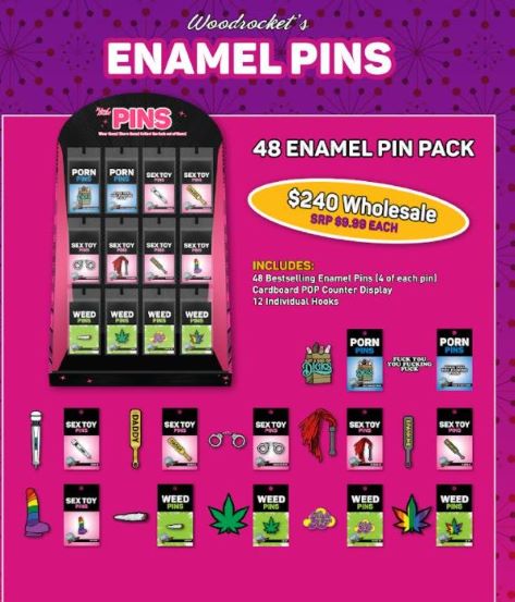 woodrocketpinsdisplay