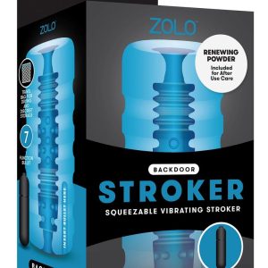 ZOLO BACKDOOR SQUEEZABLE VIBRATING STROKER