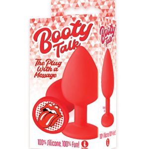 THE 9'S BOOTY TALK THE TONGUE SILICONE BUTT PLUG