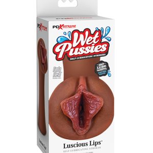 PDX EXTREME WET PUSSIES LUSCIOUS LIPS BROWN