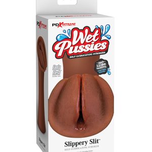 PDX EXTREME WET PUSSIES SLIPPERY SLIT BROWN