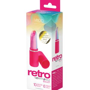 VEDO RETRO RECHARGEABLE BULLET PINK