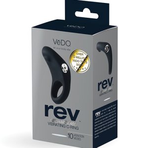 VEDO REV RECHARGEABLE C-RING VIBRATING BLACK