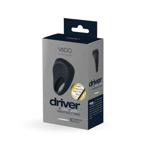 VIR1108vedodriverblackvibratingcockring