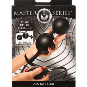 MASTER SERIES ASS RATTLER WEIGHTED INFLATABLE ANAL PLUG