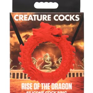CREATURE COCKS RISE OF THE DRAGON SILICONE COCK RING