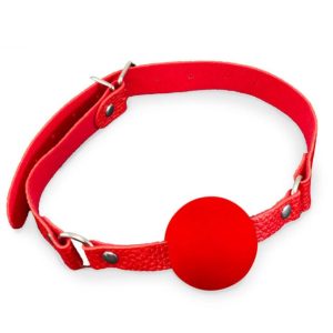 KINK CURIOUS BALL GAG & NIPPLE CLAMPS SET RED