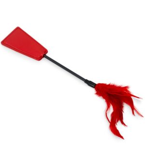 KINK CURIOUS BLACKOUT MASK & FEATHER TICKLER