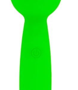 PETITES LIL EXCLAIM MINI WAND VIBRATOR GREEN