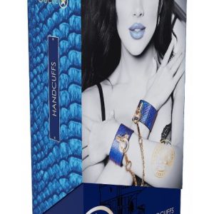 OUCH! FLORENCE COLLECTION HANDCUFFS - BLUE