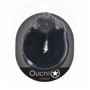 OUCH! CLASSIC FLUFFY HANDCUFFS BLACK