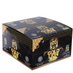 GOLD LION HONEY LEMON 24PC DISPLAY (NET)