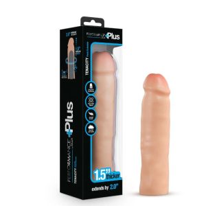 PERFORMANCE PLUS 2IN SILICONE PENIS XTENDER BEIGE