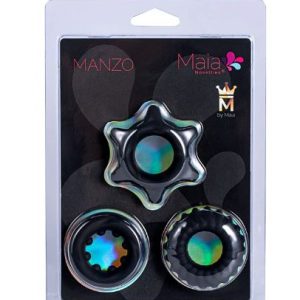 LIQUID SILICONE COCK RING SET OF3