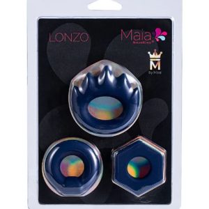 LIQUID SILICONE COCK RING SET 3