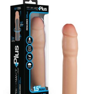 PERFORMANCE PLUS 1.25IN SILICONE PENIS XTENDER BEIGE