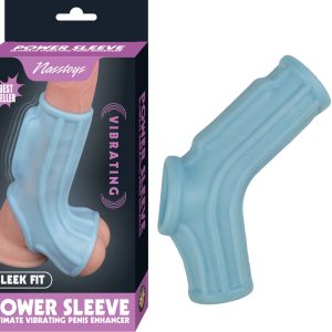 VIBRATING POWER SLEEVE SLEEK FIT - BLUE