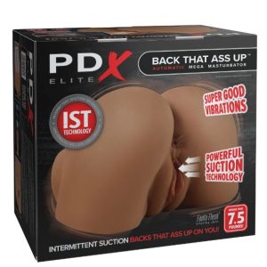 PDX ELITE BACK THAT ASS UP AUTOMATIC MEGA MASTURBATOR BROWN