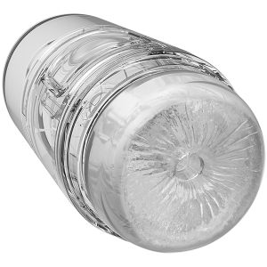 MAIN SQUEEZE POP OFF OPTIX PUSSY & ASS CRYSTAL STROKER