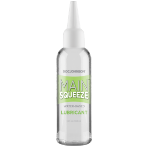 MAIN SQUEEZE WATER BASED LUBRICANT 3.4 OZ